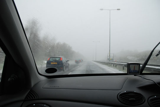 Snow in April